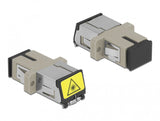 DeLOCK 86889 fiber adapter SC/SC 1 stk Beige