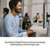 HP Poly Mission 425 Stereo USB Wired Headset (Bulk)