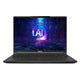 MSI Stealth A16 AI+ A3XWIG-043 AMD Ryzen AI 9 HX 370 Laptop 40,6 cm (16") Quad HD+ 32 GB LPDDR5x-SDRAM 2 TB SSD NVIDIA GeForce RTX 5080 Wi-Fi 7 (802.11be) Windows 11 Home Sort