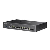 TP-Link Omada ER7412-M2 kabelforbundet router 2.5 Gigabit Ethernet, Gigabit Ethernet Sort