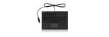 KeySonic ACK-3410 (DE) tastatur Kontor USB QWERTZ Tysk Sort
