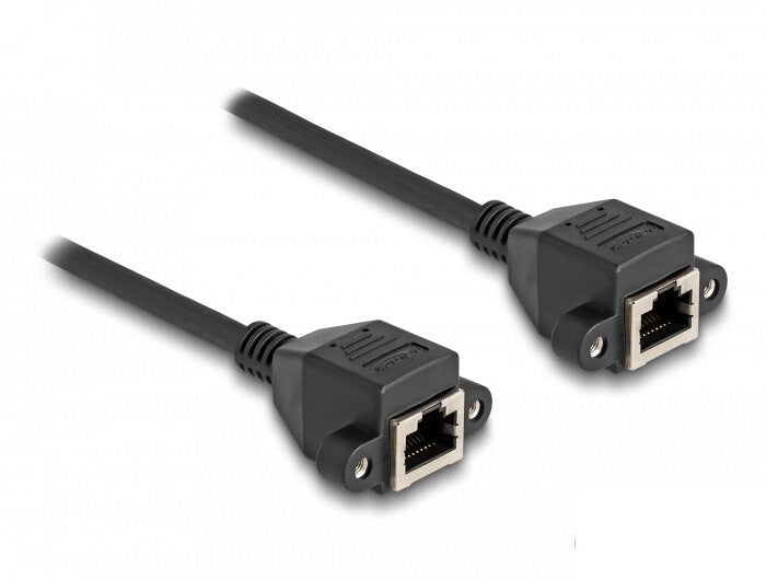 DeLOCK 80202 netværkskabel Sort 5 m S/FTP (S-STP)