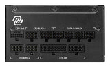MSI MAG A1250GL PCIE5 enhed til strømforsyning 1250 W 24-pin ATX ATX Sort