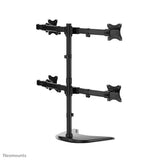 Neomounts NM-D335D4BLACK skærmbeslag og -stativer 68,6 cm (27") Skrivebord Sort