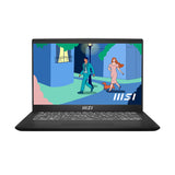 MSI Modern 14 C7M-427XFR AMD Ryzen™ 7 7730U Laptop 35,6 cm (14") Fuld HD 16 GB DDR4-SDRAM 512 GB SSD Wi-Fi 6E (802.11ax) FreeDOS Sort