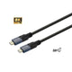 Vivolink PROUSBCMM6 USB-kabel USB 3.2 Gen 2x2 6 m USB C 100 W Sort
