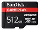 SanDisk GamePlay Express microSD 512GB UHS-I Klasse 10