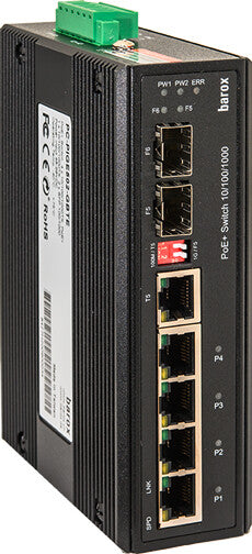 Barox PC-PIGE502-GBTE netværksswitch Ikke administreret Gigabit Ethernet (10/100/1000) Strøm over Ethernet (PoE)