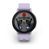 Garmin Bounce 010-03399-01 Smartwatch og sportsur 3,05 cm (1.2") AMOLED 43 mm Digital 390 x 390 pixel Berøringsskærm Lilla Wi-Fi GPS (satellit)
