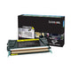 Lexmark C748H3YG tonerpatron 1 stk Original Gul