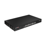 Edimax GS-5424PLX netværksswitch Administreret L2 Gigabit Ethernet (10/100/1000) Strøm over Ethernet (PoE) 1U Sort