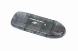 Gembird FD2-SD-1 kortlæser USB 2.0 Sort