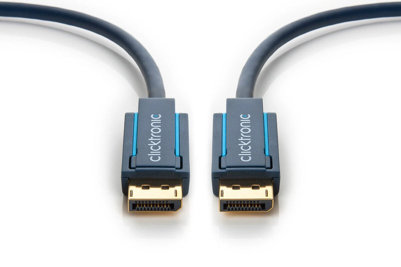 ClickTronic 70710 DisplayPort kabel 1 m Blå