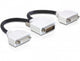 DeLOCK 65281 videokabel adapter 0,2 m DMS 2 x DVI Sort