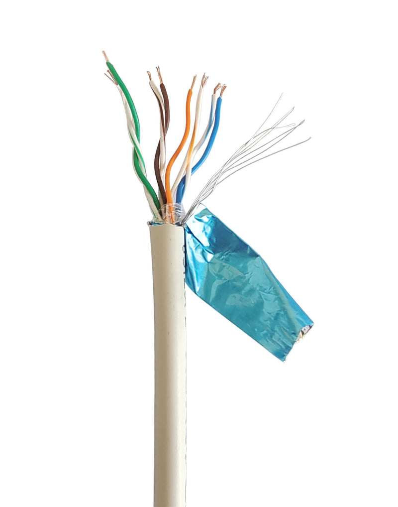 Gembird 305m Cat5e FTP netværkskabel Grå F/UTP (FTP)