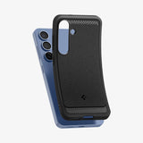 Spigen Rugged Armor mobiltelefon etui 15,8 cm (6.2") Cover Sort