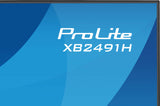 iiyama ProLite XB2491H-B1 computerskærm 60,5 cm (23.8") 1920 x 1080 pixel Fuld HD LCD Sort