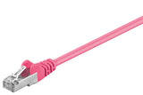 Goobay 95208 netværkskabel Magenta 0,25 m Cat5e SF/UTP (S-FTP)