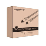 Ugreen 10539 lydkabel Toslink Sort