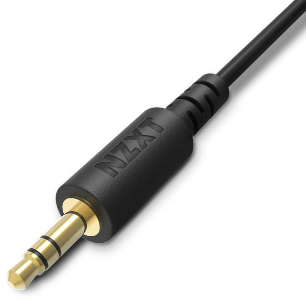 NZXT ST-ACCC1-WW lydkabel 2 m 2 x 3.5mm 3.5mm TRRS Sort