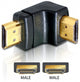 DeLOCK Adapter HDMI male > HDMI male 90° down HDMI 1.3 Sort