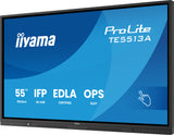 iiyama TE5513A-B2AG skilte display Interaktivt fladpanel 138,7 cm (54.6") Wi-Fi 500 cd/m² 4K Ultra HD Sort Berøringsskærm Indbygget processer Android 24/7