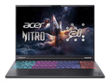 Acer Nitro 16S AI AN16S-61-R37P AMD Ryzen AI 7 PRO 350 Laptop 40,6 cm (16") WQXGA 16 GB DDR5-SDRAM 1 TB SSD NVIDIA GeForce RTX 5050 Wi-Fi 6E (802.11ax) Windows 11 Home Tysk Sort