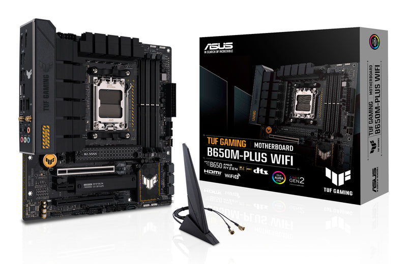 ASUS TUF GAMING B650M-PLUS WIFI AMD B650 Sokkel AM5 micro ATX