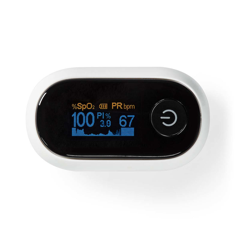 Nedis BTHOX10WT pulsoximeter Hvid