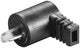 Goobay 11242 kabelsamler Loudspeaker plug Sort