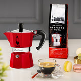 Bialetti Moka Express Moka gryde Rød