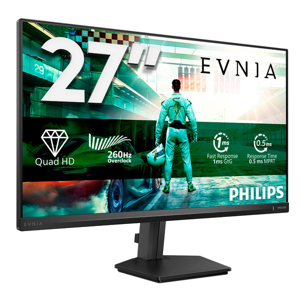 Philips Evnia 3000 27M2N3500PF/00 computerskærm 68,6 cm (27") 2560 x 1440 pixel Quad HD LCD Sort