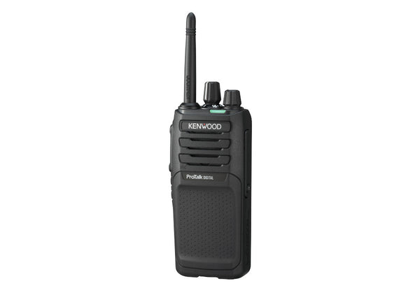 Kenwood TK-3701DE to-vejs radio 48 kanaler 446 - 446.2 MHz Sort
