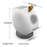 BenQ GV50 Standard-kast projektor 500 ANSI lumens DLP 1080p (1920x1080) Hvid