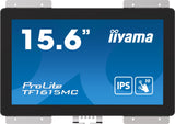 iiyama ProLite TF1615MC-B1 computerskærm 39,6 cm (15.6") 1920 x 1080 pixel Fuld HD Berøringsskærm Sort