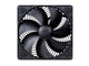 Silverstone AP181 Computerkabinet Ventilator 18 cm Sort