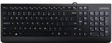 Lenovo 300 USB Combo tastatur Mus inkluderet Hjem QWERTZ Tysk Sort