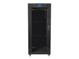 Lanberg FF01-8037-12BL stativ 37U Fritstående reol Sort