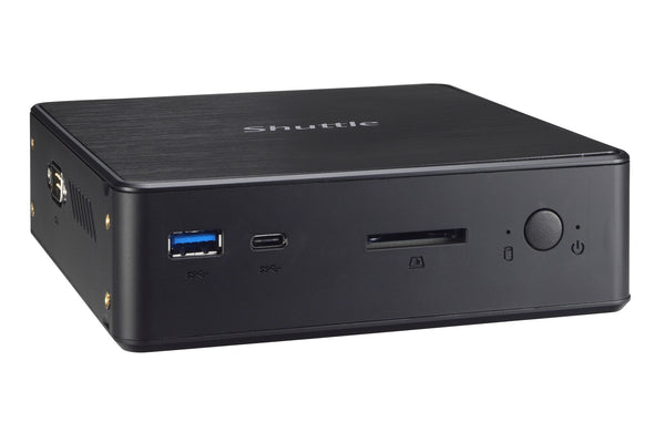 Shuttle NC10U7 PC barebone Sort i7-8565U Intel® SoC BGA 1528 1,8 GHz