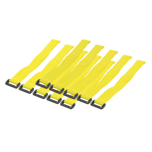 LogiLink KAB0015 kabelsamler Nylon Gul