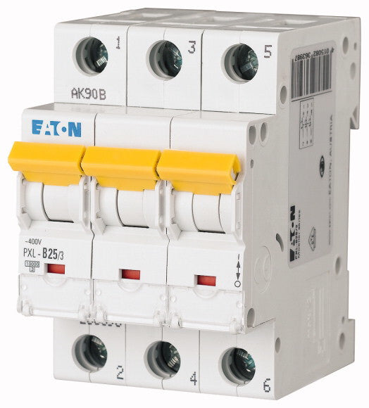 Eaton PXL-B25/3 kredsløbsafbryder Miniature strømafbryder