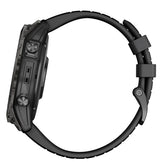 Garmin fēnix 7X Pro 3,56 cm (1.4") MIP 51 mm Digital 280 x 280 pixel Berøringsskærm Sort Wi-Fi GPS (satellit)