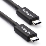 StarTech.com TBLT3MM2M Thunderbolt kabel 2 m 20 Gbit/sek. Sort