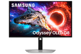 Samsung G80SH computerskærm 68,6 cm (27") 3840 x 2160 pixel 4K Ultra HD OLED Sølv