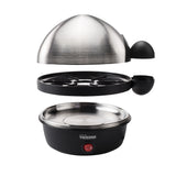 Tristar EK-3076 æggekoger 7 æg Sort, Rustfrit stål