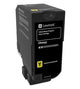 Lexmark 74C20Y0 tonerpatron 1 stk Original Gul