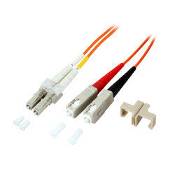 EFB Elektronik O3061.0,5 InfiniBand og fiberoptisk kabel 0,5 m LC SC Orange