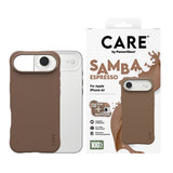 PanzerGlass CARE™ by ® Samba Case Espresso m. MagSafe iPhone Air