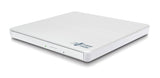 Hitachi-LG Slim Portable DVD-Writer optisk diskdrev DVD±RW Hvid