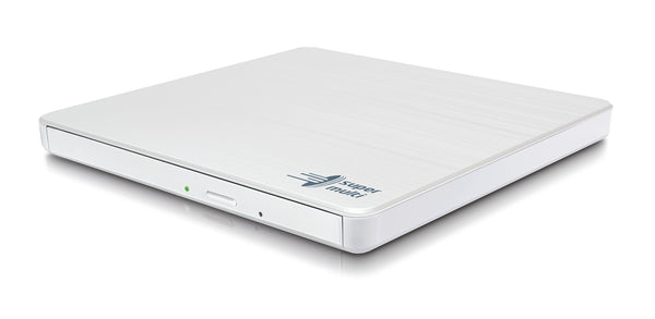 Hitachi-LG Slim Portable DVD-Writer optisk diskdrev DVD±RW Hvid